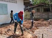 décembre: Ecole Lek. travaux date