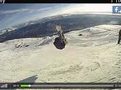 Patrick Burgener teste snowpark Crans-Montana