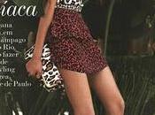 Chanel Iman dans Vogue Brazil mois-ci
