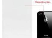 Accessoires font paire Bumper iPhone film arrière