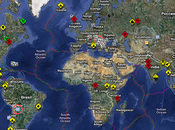 Carte mondiale catastrophes accidents temps réel