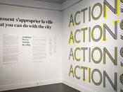 scénographie l’exposition “Actions: What With City”