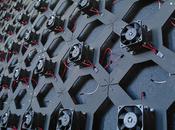 Cent Huit Installation interactive avec sacs plastiques