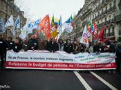 Manifestation pour l'Education. Paris, janvier.