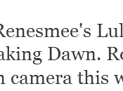[OFFICIEL] Renesmee's Lullaby sera joué Robert Pattinson