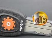 Clef forme clef voiture...plus simple pour perdre