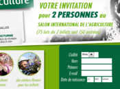 Avec Interflora, gagnez entrées salon l'agriculture
