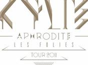 EXCLU Kylie Minogue démarre ''Aphrodite World Tour 2011'' vidéo promo