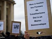 Rassemblement Soutien Manifestations Maroc.Paris.