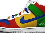 Nike Sneakers façon Google