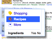 Idées menus recettes grâce Google Recipe