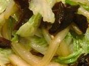 Chou chinois champignons noirs 木耳炒白菜 chǎo