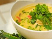 Soupe Thaï poulet crevettes galanga