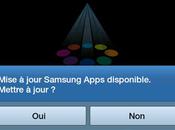 Mise jour Samsung Apps 2.5.007, nouvelle présentation carte obligatoire