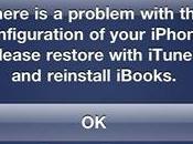 Corriger l’erreur lecture d’iBooks après Jailbreak GreenPois0n 4.2.1