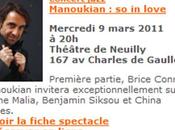 Benjamin concert Love avec André Manoukian Neuilly