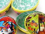 Pâques préparation... boîtes oeufs rétro garnir