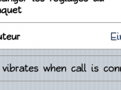 Phone Buzzer Faite vibrer iPhones lors d’un appel sortant