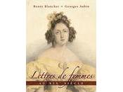 Lettres femmes XIXe siècle