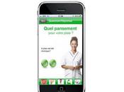 SOINS PANSEMENT: application iPhone pour retrouver pansement Conférence Nationale Plaies Cicatrisation