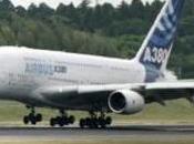 L'A380 teste aujourd'hui vendredi fevrier tout c'est bien deroule