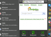 Dolphin Browser meilleur navigateur pour tablettes Android.