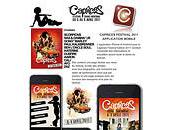 applications iPhone Android pour tout savoir durant Caprices Festival