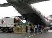 Côte d&#8217;Ivoire avion cargo CICR atterrit avec tonnes secours
