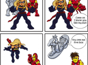 Tony Stark drague Miss Marvel