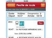 L'application iPhone d'Aix Provence