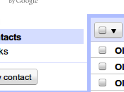 contacts compte Gmail
