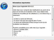 [Firmware] l’iOS 4.3.3 désormais disponible