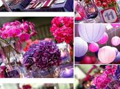 Deco mariage violette