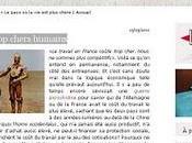 Productivité trop chers humains