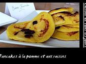 Pancakes pommes raisins