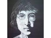 Portrait John Lennon réalisé avec...