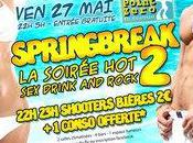 SPRINGBREAK soirée DRINK ROCK Point Zéro