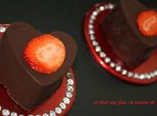 Trésor coque chocolat, fraise mousse chocolat blanc interblog