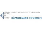 département informatique l'université Corse recrute ATERs