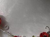 Collier mariage Coquelicots