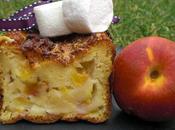 Quand Chamallows® rencontrent nectarines temps d'un cake...