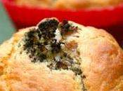 Muffins brocolis, crème mascarpone cumin