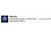 Jailbreak Sn0wbreeze 2.8b1 disponible pour bêta