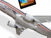 Galaxy 10.1 pour voyageurs Business chez American Airlines