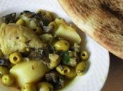 Tajine Poulet Champignons Olives Pommes terre