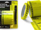 Calendrier ruban adhésif