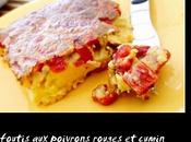 Clafoutis poivrons rouges cumin