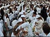 Dîner blanc 2011. Esplanade Notre-Dame. Paris