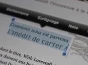 iBooks belle marge progression