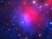 Collision d’amas galaxies traque matière noire